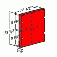 Red Back Board Holder, 4 inserts